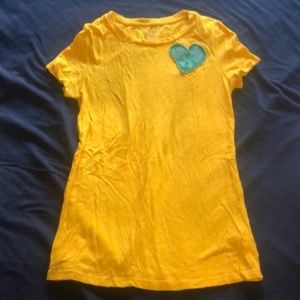 Old navy women’s small short sleeve top yellow